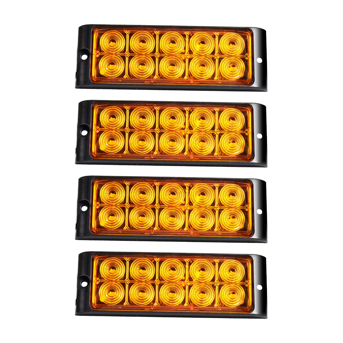 4 Pieces High Bright LED Side Light For Lorry/Truck/Pick up12V/24V White/Blue/Green/Red/Yellow Long Life Span Easy Installation