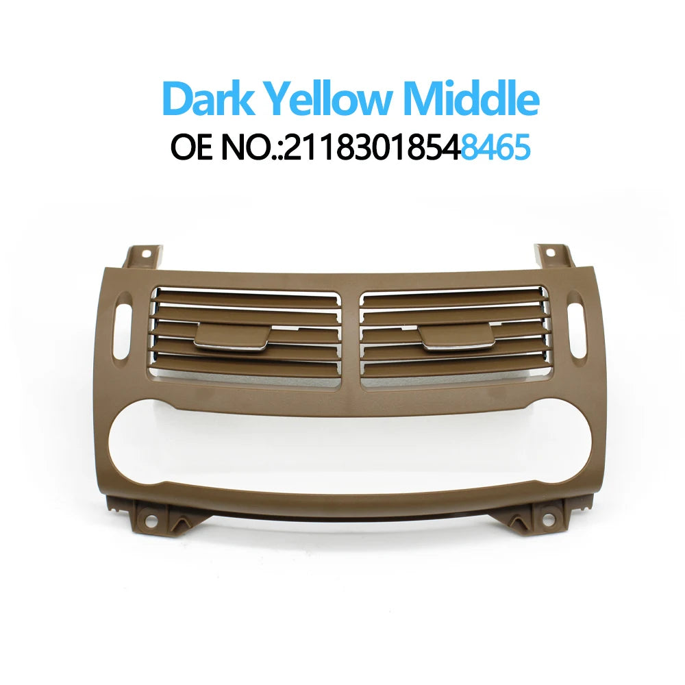 Front Dashboard Air Conditioning AC Vent Grille Cover Panel For Mercedes Benz E Class W211 2003-2008 E200 E230 E260 E280 E300