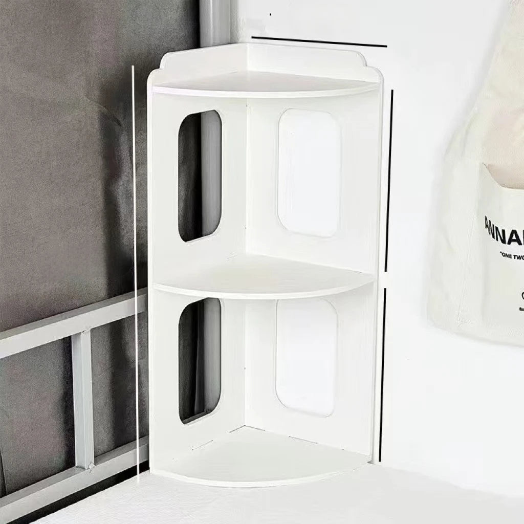 Desktop Corner Storage Rack Large Capacity Layered Bedroom Dormitory Miscellaneous Storage Box Signboard Bar Display Rack