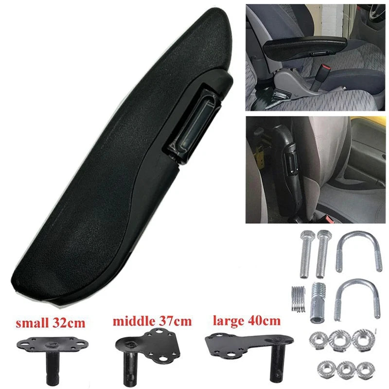32cm 37cm 40cm Universal Adjustable Left Right Side Car Truck Seat Armrest Hand Holder Arm Rest Support For RV Caravan Boat Bus