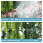 Automatic garden watering spray gun electric sprayer nozzle with hose 2m/3m/5m
