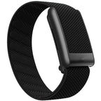 Suitable for Whoop 5.0 wristband strap, nylon woven elastic Whoop mg sports replacement strap, W logo metal