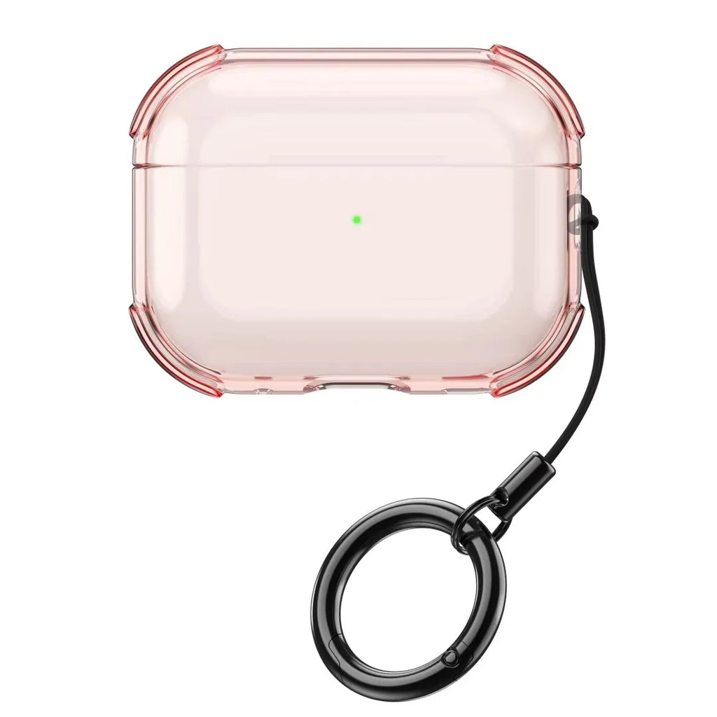 Clear Case For AirPods Pro 3 with Lanyard Keychain & Cleaning Kit Soft TPU Shockproof Protective Case Cover For AirPods Pro 3