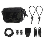 Tactical Helmet Pouch Night Vision Battery Box Storage Bag Rear Counterweight Pouch Helmet Mounted Tactical Lights Tools Pouch