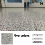 Self-Leveling Cement Floor Paint, Imitation Marble, Anti-Slip Wear-Resistant, Blue/Gray/Pink/Yellow