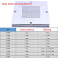 10pcs 90mm Stencils