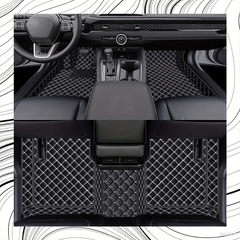 Custom Fit Car Floor Mats for Dacia Duster 2018-2024, Easy Clean Interior Set