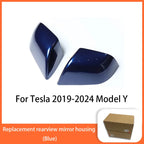 Rearview Mirror Cover Caps for Tesla Model 3 2017-2024 / Model Y 2020-2024, Color Options