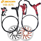 ZOOM HB-875 bicycle hydraulic disc brake set 800/1450mm bike hydraulic brakes 160mm bicycle oil pressure brake disc caliper