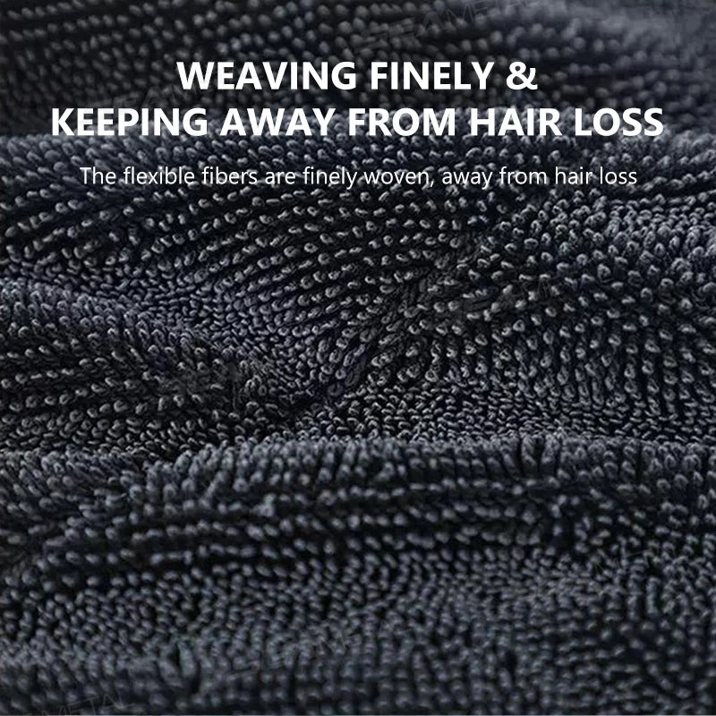 SEAMETAL Heavy-Duty Car Towel 1200GSM Super-Absorption Microfiber Drying Cloth Ultra-Soft Scratch-Free Car Detailing Towel
