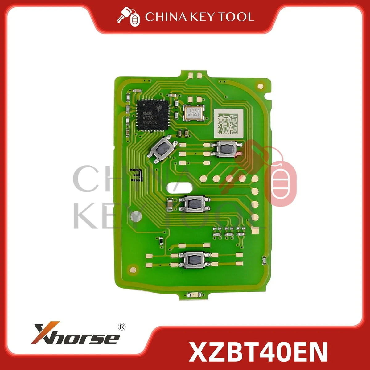 Xhorse Smart Key PCB Board Replacement for XZBT40EN XZBT41EN XZBT42EN XZBT43EN XZBT44EN