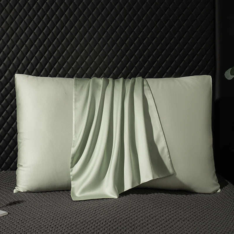 100 Natural Mulberry Silk Pillowcase High End Quality Pillowcase Cover Solid Color Envelope Cover Pillow Sleeping Pillow Cover