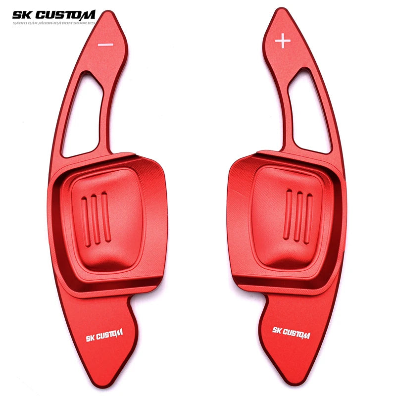SK CUSTOM Aluminum Extended Shift Paddle for VW Golf 8 MK8 GTI R-Line, Black 1pc