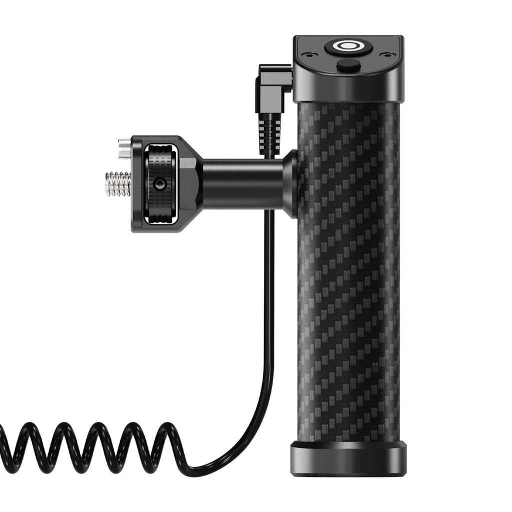 Camera Cage Top / Side Handle Grip With Trigger Shutter Control Cable for Sony Canon Nikon Fuji DSLR Carbon Fiber Grip Bracket