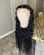 Human Hair Lace Front Wig 180% Density Body Wave/Curly 4x4 5x5 13x4 Closure 14-32in