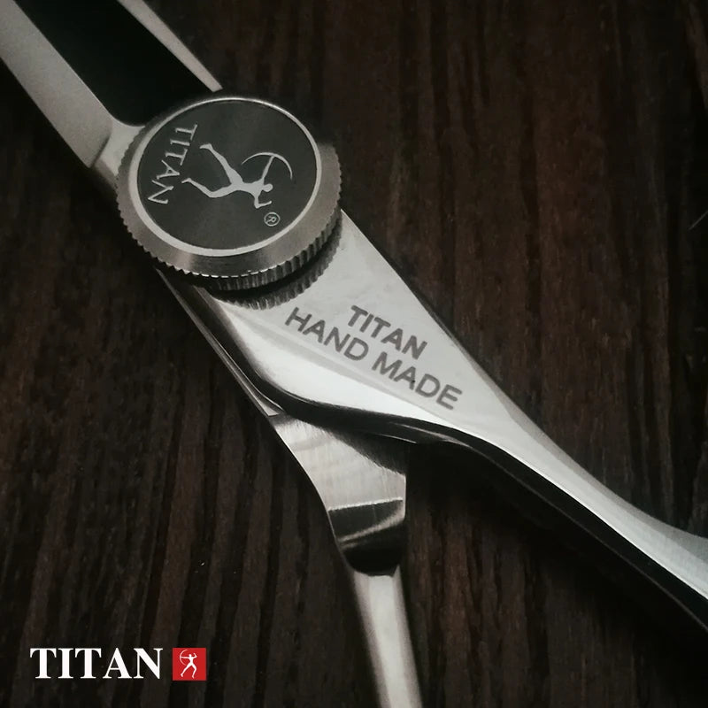 Titan thinning hair scissors stainless steel salon shears, 6.0 inch (1pc)