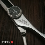 Titan thinning hair scissors stainless steel salon shears, 6.0 inch (1pc)