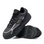 Baasploa Men Walking Sneakers New Fashion Leather Waterproof Comfortable Shoes Male Casual Non-Slip Wear-Resistant Tenis Sh