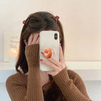 4PCS Hair Clip Small Hairpins for Woman 4.5CM Mini Transparent Jelly Grab Clip Hair Crab Ponytail Braid Claw Hair Accessories