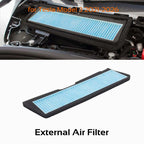 Car Intake Air Filter Cover For Tesla Model 3 2021-2026 Highland Melt Blown Fabric Inlet Flow Vent Dust Prevention Accessories