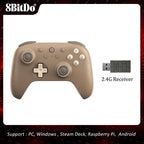 8BitDo Ultimate 2C Wireless Controller Gamepad With Hall Joystick for PC Windows 10/11 Steam Deck Raspberry Pi Android
