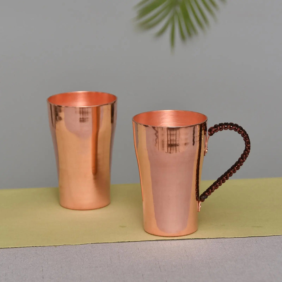 400ml Pure Copper Cup Handcrafted Coffee Dosing Mug Metal Tea Cup Beautiful Design for Office or Home Use
