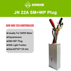 JN Ebike Controller 36V 48V 15A 17A 22A 25A 30A 35A Control System with 6 9 12 Mosfets for Electric Scooter Conversion Parts