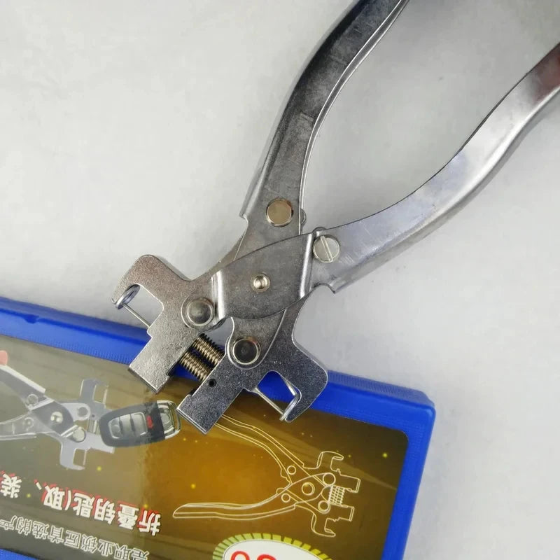 Car Key Disassembly Pliers – Remote Key Folding Tool for Installing Flip Key Blades & Removing Pins – Locksmith Repair Kit