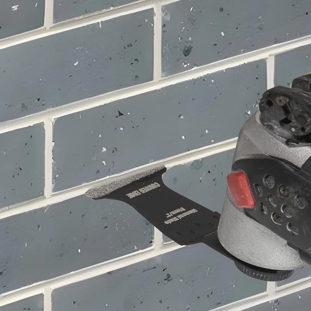 Vearter 5-piece Oscillating Multi-Function Tool Swing Diamond Cutting Discs, Mortar Cutting Blades, Precision Tile Grout Removal