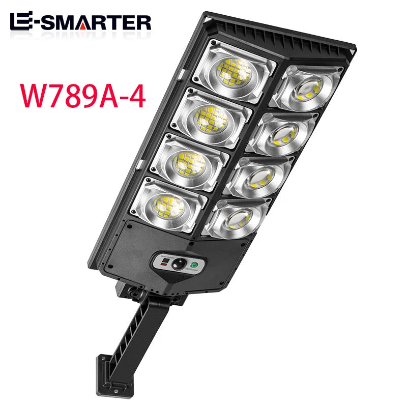 LED Super Bright Outdoor Solar Powered Lamp Waterproof Motion Sensor Human Induction Solar Garden Light Yard Garage Light