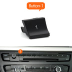 Car Dashboard Radio CD Player Button Digital Switch Control Buttons Cover Trim For BMW M3 M4 F20 F21 F22 F30 F32 F35 F34 F36