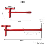 Bike Hook Aligner Derailleur Aligner Hanger For Bicycle Tail Hook 360° Rotation Alignment Corrector Road Cycling Repair Tools