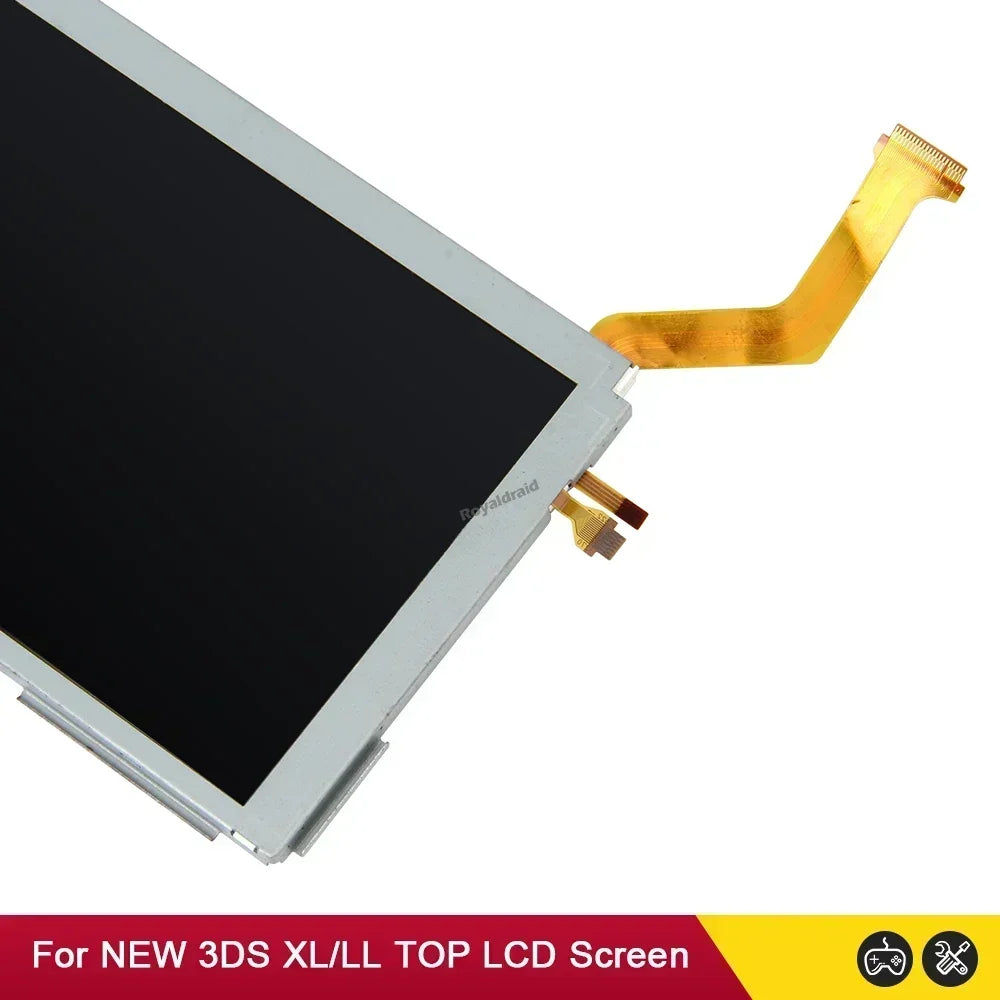 New Nintendo 3DS XL/LL Top LCD Replacement Screen Display, No Plug