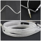 OKCSC IE900 HIFI Earphone MMCX 3.5mm Plug In Ear Monitor Headphones Sport Noise Cancelling Headset