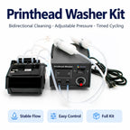 DTF Printhead Washer Cleaner Flush Machine Clean Kit Flusher For Epson L1800 L805 1390 XP600 DX6 i3200 Print Head Unclog Unblock