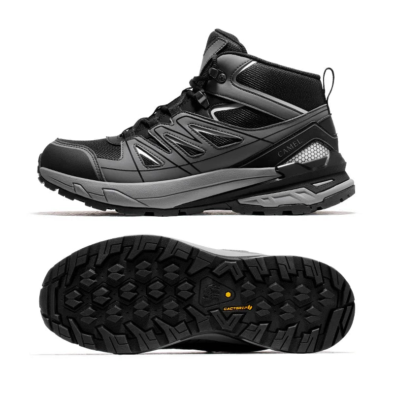 GOLDEN CAMEL Outdoor Hiking Shoes Men Women Professional Waterproof Non-slip Hiking Boots Sports Shoes for Men Off-road Climbing
