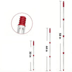 Mop Handle and Mop Base for O-cedar/Vileda 1Tank System,Mop Handles for O-cedar/Vileda Spin Mop & H2pro Flat Mop