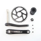 CRUZbike MTB Mountain Bike Kid's  Bicycle Crankset Crank 155/160/165/170/175mm Aluminum Alloy with Chainring 30/32/34/36/38T