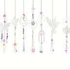420PCS Sun Catcher Arts and Crafts for Adults Crystal Suncatcher Crafts Kit for Adults Suncatchers DIY Making Supplies for Indoo