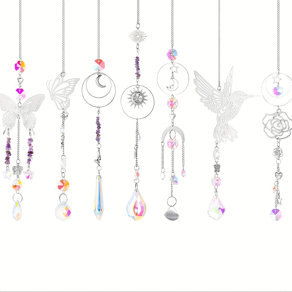 420PCS Sun Catcher Arts and Crafts for Adults Crystal Suncatcher Crafts Kit for Adults Suncatchers DIY Making Supplies for Indoo