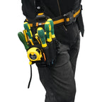 TOOLSTACK Technician's Pouch Multi-Pocket Durable Quick Hanging Waist Bag Screwdriver & Pliers Tool Organizer for Electrician