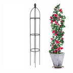 1 Pcs Garden Trellis for Climbing Plants  Outdoor Tower Obelisk Garden Trellis Tall Potted Plants Support Flowers
