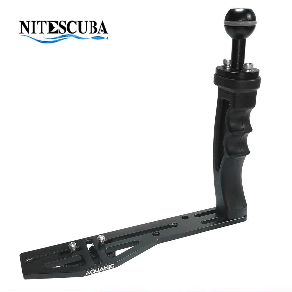 Aquanic AS060 Aluminum Alloy Diving Camera Tray Handle Bracket for GoPro, DJI Action