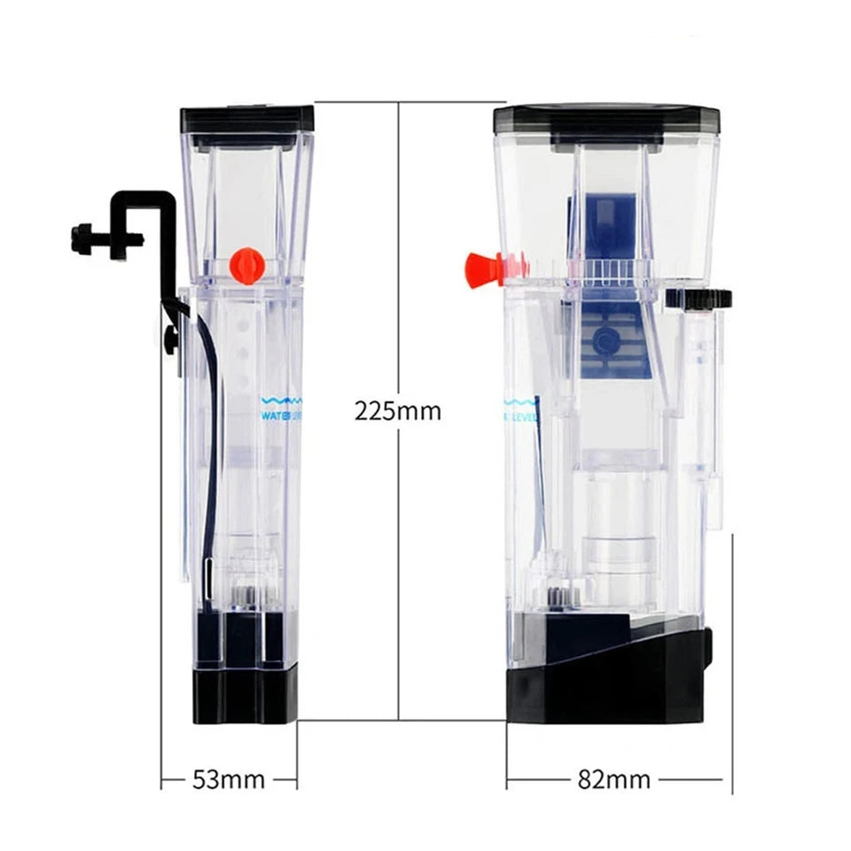 Bubble Magus BM Mini Q Nano Protein Skimmer, Internal Hanging, for 20 Gallon/75L Marine Tank