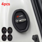 4 pcs Extendable Silicone Car Door Lock Covers Waterproof Rust-proof Protection For ST Line ST MK3 MK5 Puma Fiesta Focus MK4 Car
