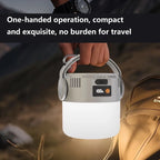 LED Light Solar Powered Light USB Rechargeable Ultra Bright Camping Light Handheld Design IP55 Waterproof Rechargeable Light New