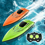 NEW2.4G Remote Control Speed Boat for Kids – Fast Electric RC Boat Toy with Dual Motor, Waterproof Model for Pool & Outdoor Play