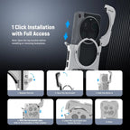 NEEWER Phone Cage Case Quick Release Video Rig Case Phone Stabilizer Holder For Xiaomi 15 Ultra with 67mm Filter Adapter