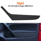 Car Interior Front Left Right Door Pull Handle Cover Panel Trim For Volkswagen Golf 6 Coupe Two-Doors Cars 2009-2013 5K3868039A