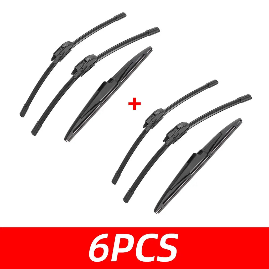3PCS Car Wiper For Hyundai i10 MK2 2013-2018 Front Rear Wiper Blades Brushes Auto Accessories 2013 2014 2015 2016 2017 2018
